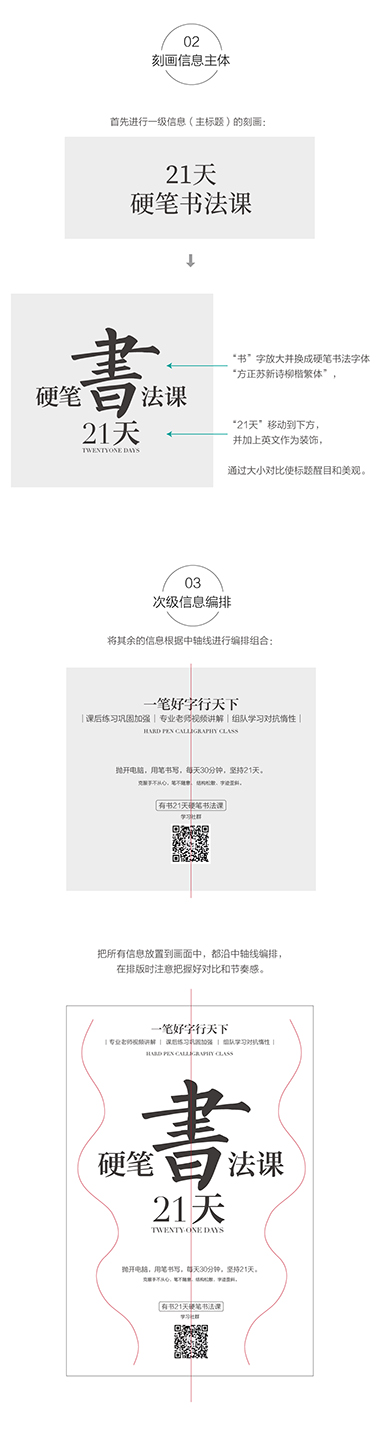 平面设计培训图文教程-对称运用详解
