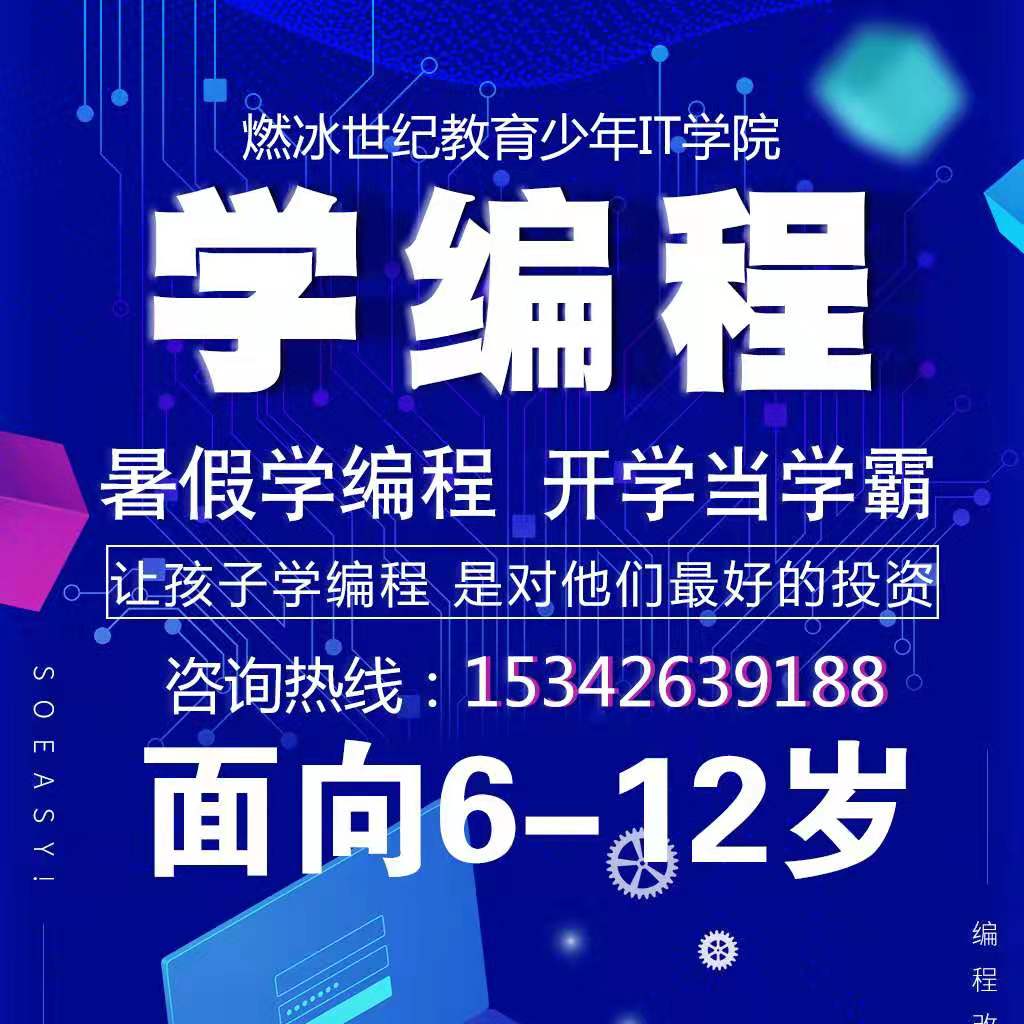 咸宁少儿编程培训,咸宁少儿编程培训机构
